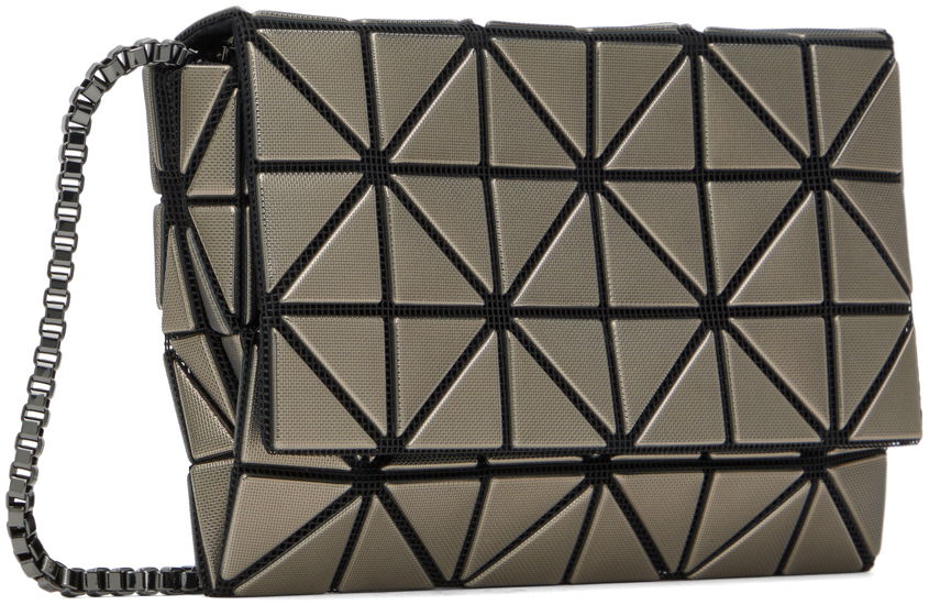 Torbica BAO BAO ISSEY MIYAKE Metallic Geometric Pattern Shoulder Bag Kovinski | BB48AG171, 1