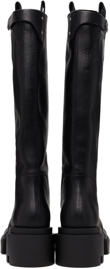 Superge in čevlji Rick Owens Rick Owens Concordians Pull On Mega Tractor Boots Črna | RU02E1834 LOO, 1