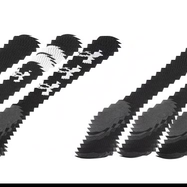 Nogavice Under Armour 3-pack Tech Crew Socks Črna | 1379515-002, 4