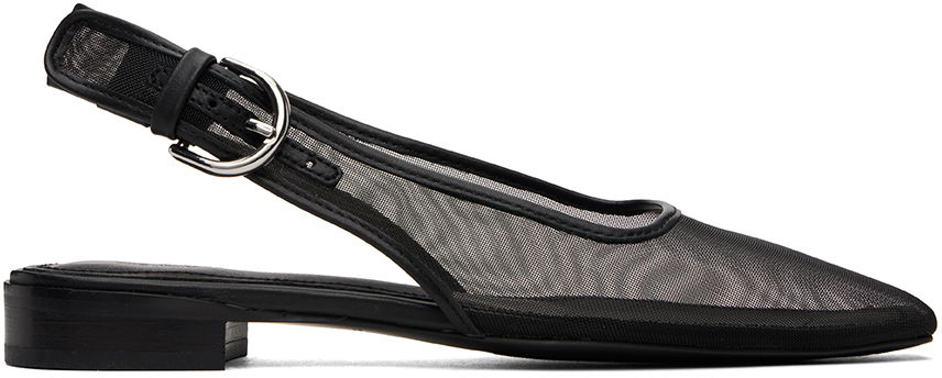 Oblačila rag & bone rag & bone Astra Slingback Ballerina Flats Črna | WFF24PF028MS28, 0
