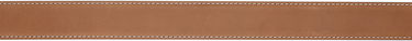 Pasovi Thom Browne Thom Browne Pebble Grain Leather Belt with Round Buckle Rjava | MCX067A-L0044, 1