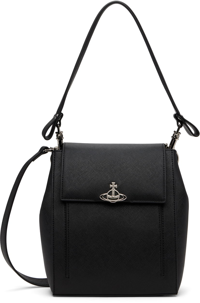 Torba za čez ramo Vivienne Westwood Vivienne Westwood Rosemary Shoulder Bag Črna | 4602000HU-S0021-