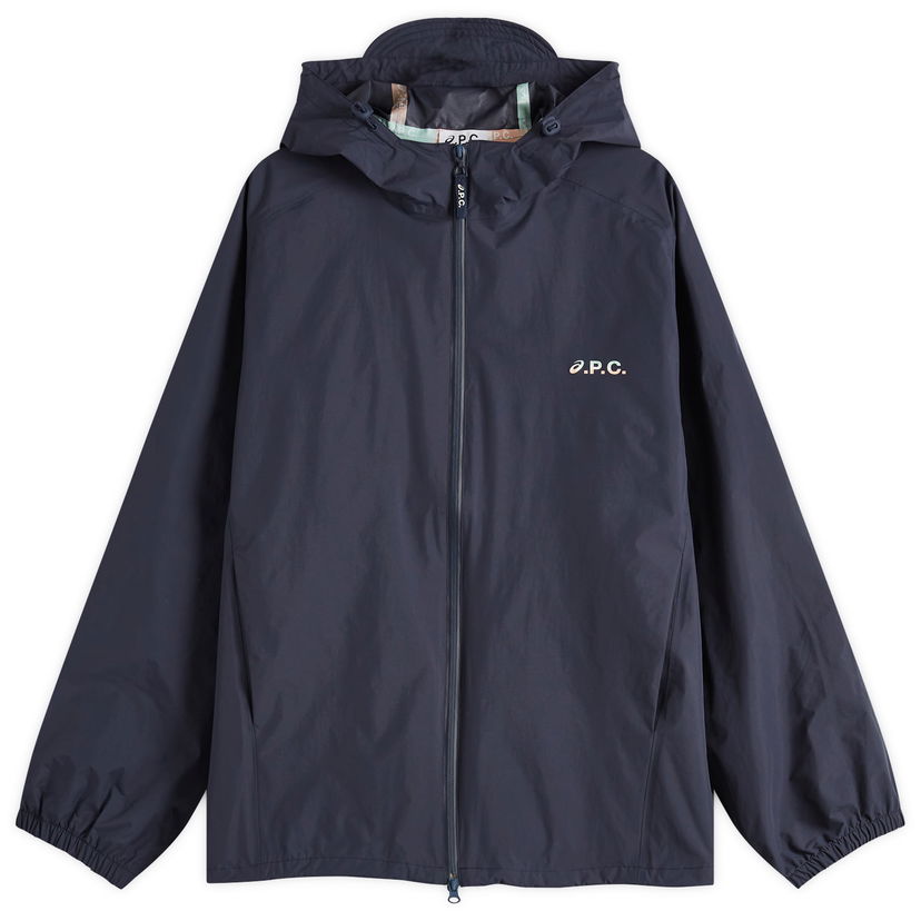 Vetrovka A.P.C. Men's Meadow Water Repellant Jacket Mornarica | PSAKM-M32001-IAK