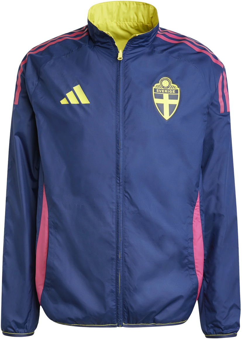 Jakna adidas Performance Sportswear SVFF ANTHM Mornarica | iw2925