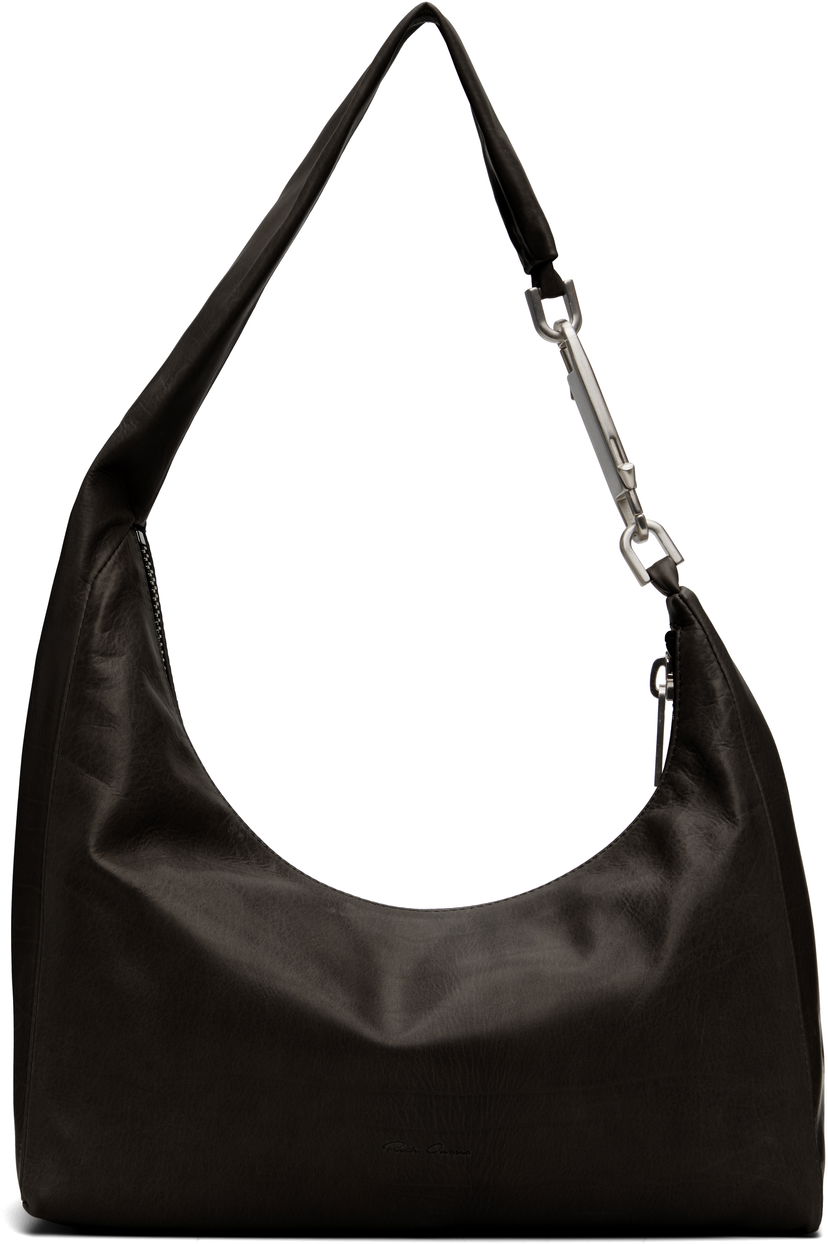 Torba za čez ramo Rick Owens Rick Owens Small Gemini Bag Črna | RA02E0721 LCA