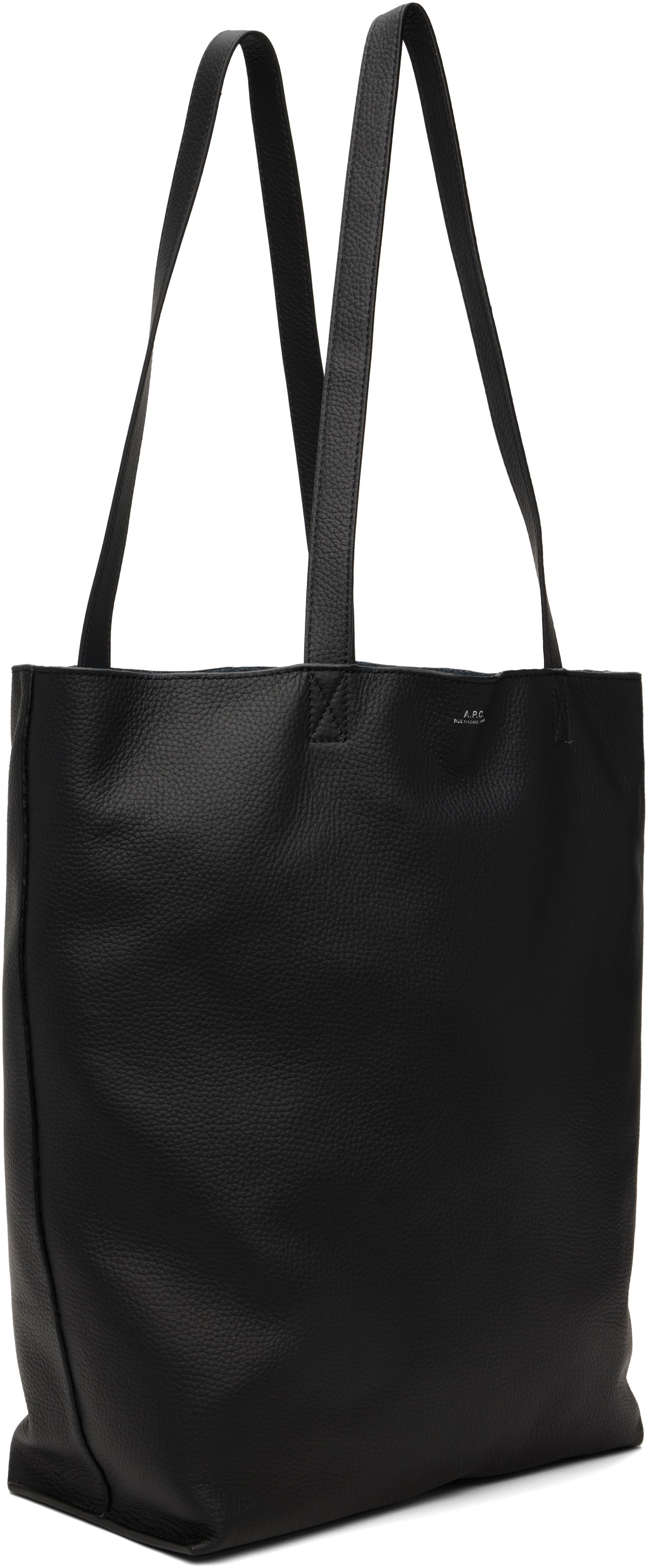 Tote bag A.P.C. A.P.C. Maiko Leather Tote Bag Črna | PXCBC-M61500, 1