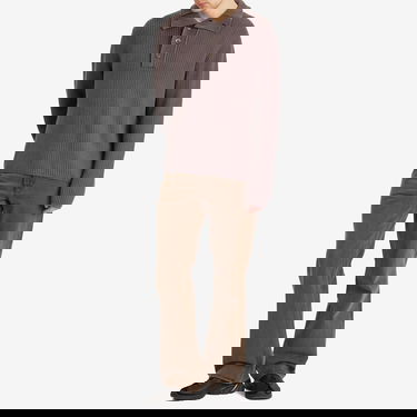 Pleteni pulover OUR LEGACY Our Legacy Navigator Polo, Size Small Rjava | M2253NW, 4