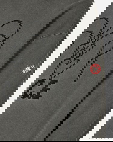 Pulover Cav Empt Overdye Wb Headsx4 C.E Crewneck Sweatshirt Charcoal Siva | CES25CS02 CHCL, 5