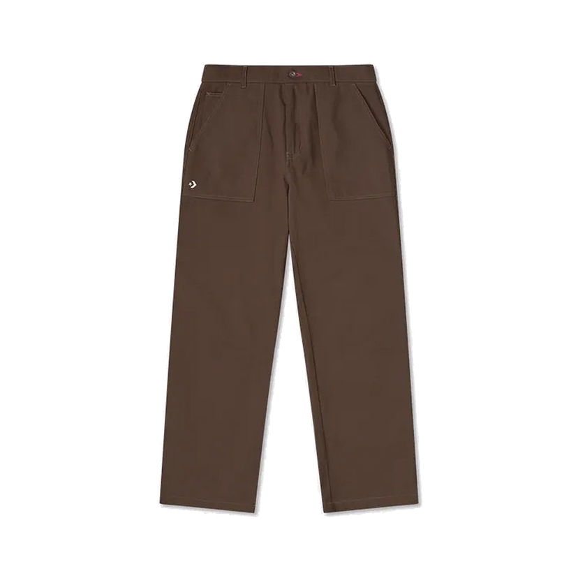 Cargo hlače Converse Straight Leg Woven Pants Rjava | 10026810-A02