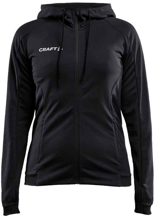 Pulover Craft Evolve Full-Zip Hooded Training Jacket Črna | 1910158-999000