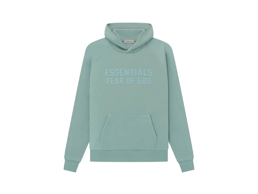 Pulover Fear of God Essentials Hoodie Zelena | 192BT222051F