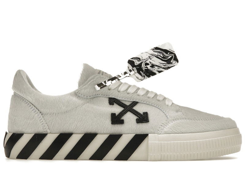 Superge in čevlji Off-White Vulc Low White Black Arrow FW 20 Bela | OMIA085F20LEA0020110, 0