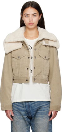 R13 Sherpa Trucker Jacket