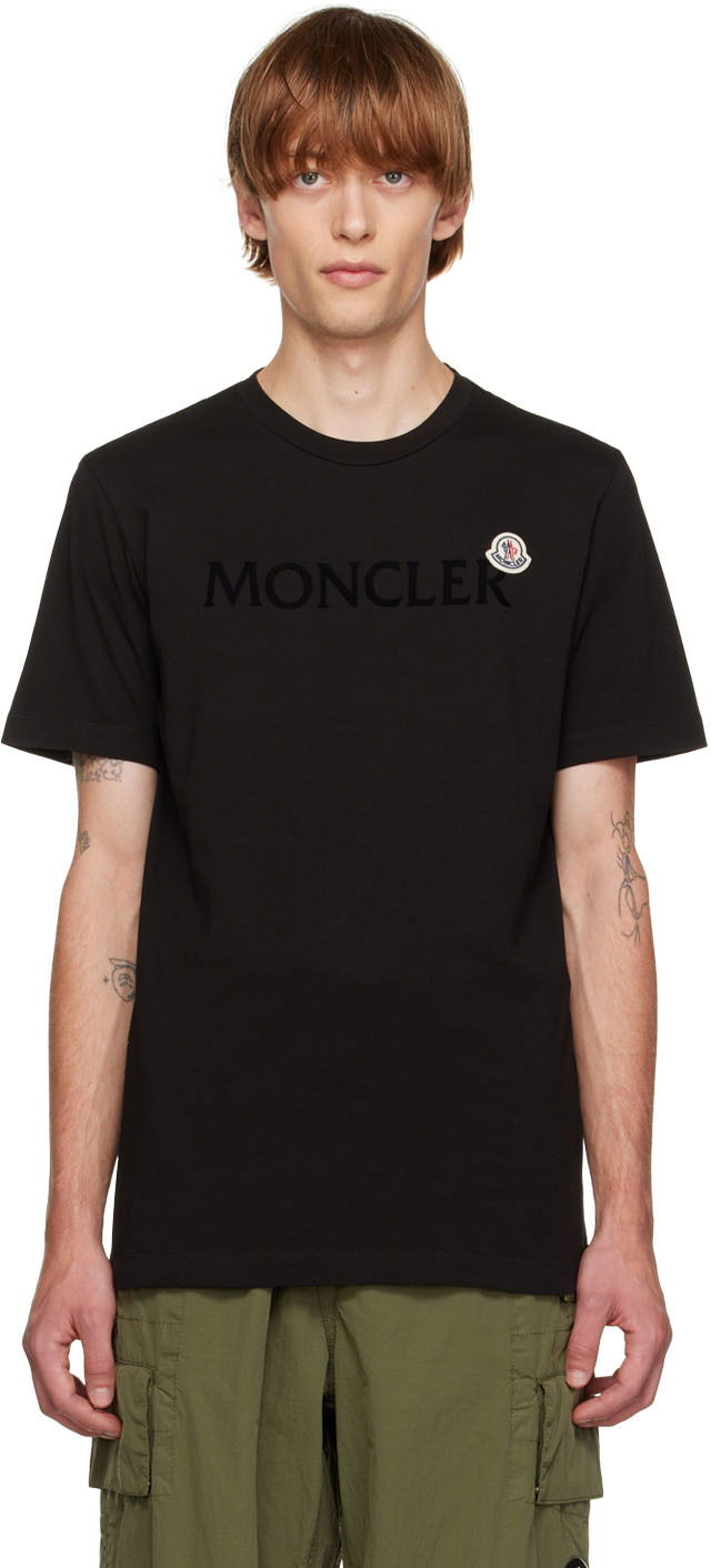 Majica Moncler Cotton T-Shirt Črna | H20918C000258390T