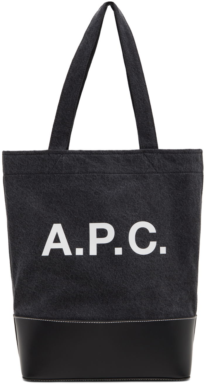 Tote bag A.P.C. Axel Tote Bag Črna | COGZE-M61444, 0