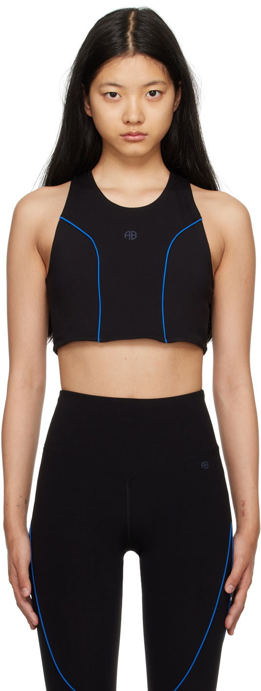 Modrček Anine Bing Racerback Top Črna | S-08-0264-000