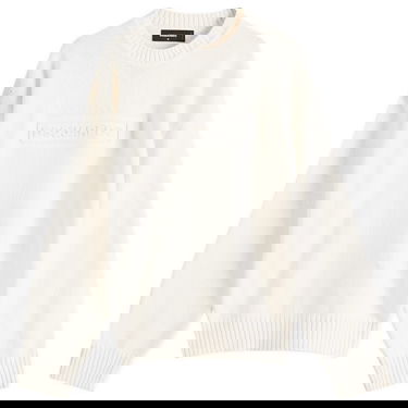 Pleteni pulover DSQUARED2 Dsquared2 Crewneck Pullover, Size Large Bela | S74HA1475-D13029-103, 0