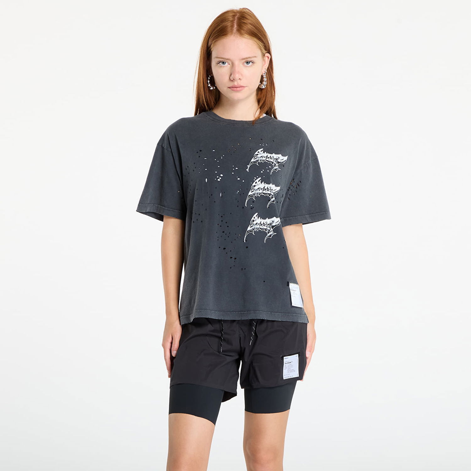 Majica Satisfy Satisfy MothTech T-Shirt Siva | 11006-AB-LG1, 0