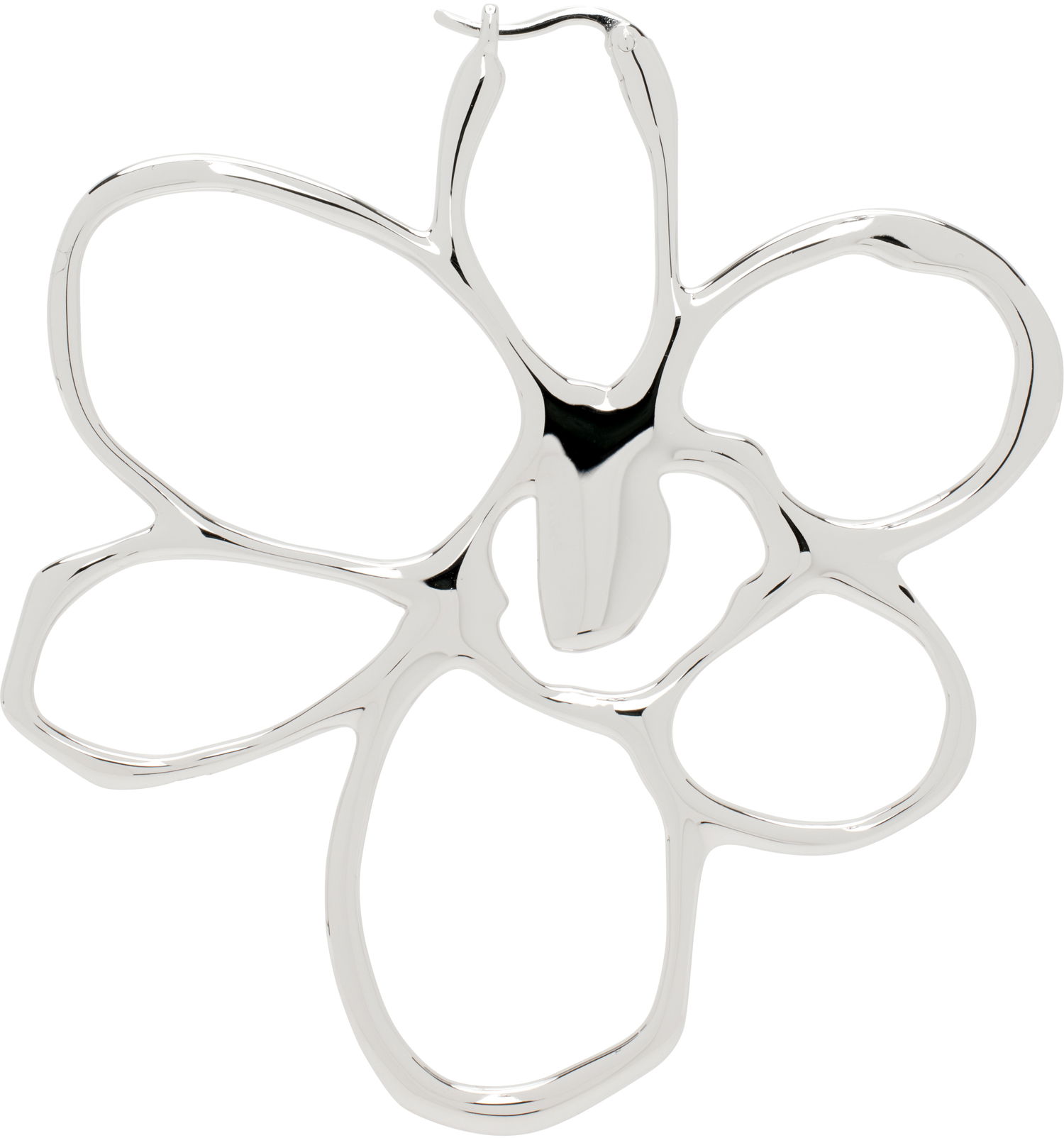 Uhani Perks And Mini Perks and Mini Rough Gesture Frame Single Earring Kovinski | 10258, 0