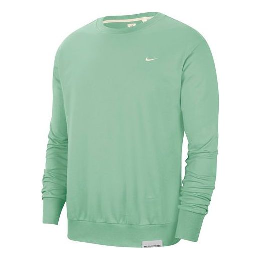 Pleteni pulover Nike Dry Standard Issue Crewneck Zelena | CK6359-386