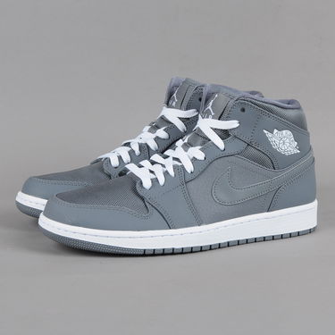 Superge in čevlji Jordan Air Jordan 1 Retro Mid ''Cool Grey'' Siva | 554724-022, 1