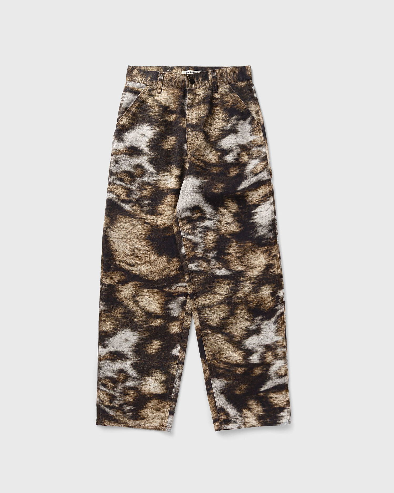 Hlače Carhartt WIP Brandon Single Knee Cow Print Pant Večbarvna | I034880-38W.06, 1