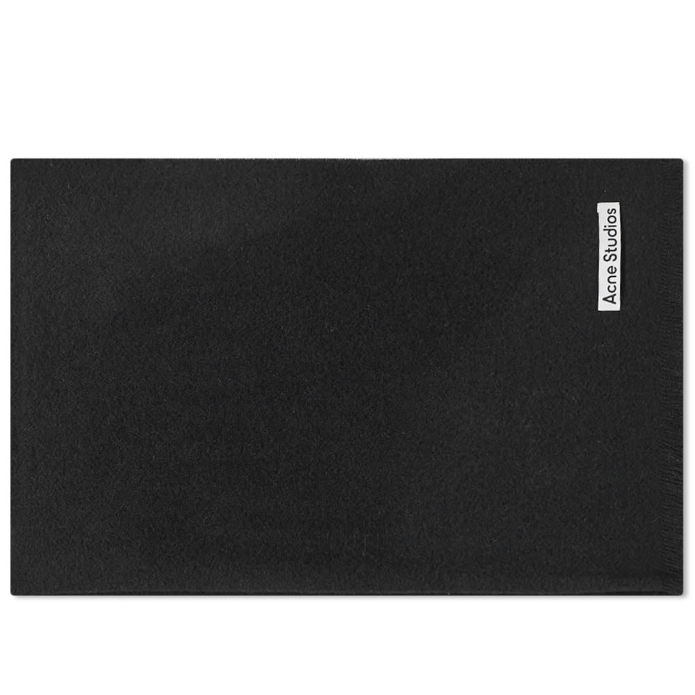 Šala Acne Studios Vernon Scarf Black Črna | CA0150-900, 0