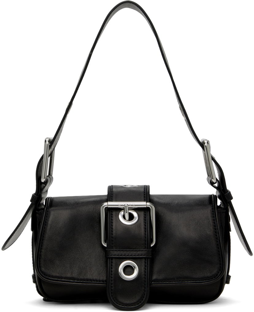Torba za čez ramo BY FAR Eloise Shoulder Bag Črna | MWBSB015CL013BK001PL