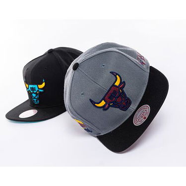 Kapa Mitchell & Ness NBA Core Xi Snapback Chicago Bulls Black Črna | HHSS6751-CBUYYPPPBLCK, 4