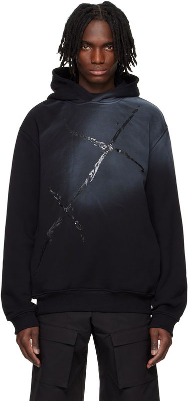 Pulover HELIOT EMIL HELIOT EMIL Fluxus Hoodie Črna | PRESS25_M_08_072_BLK01, 0