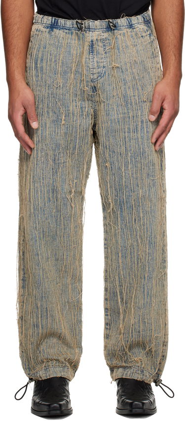 Kavbojke Diesel Relaxed D-Martial Frayed Drawstring Jeans Večbarvna | A19277-0CMBZ-01, 0