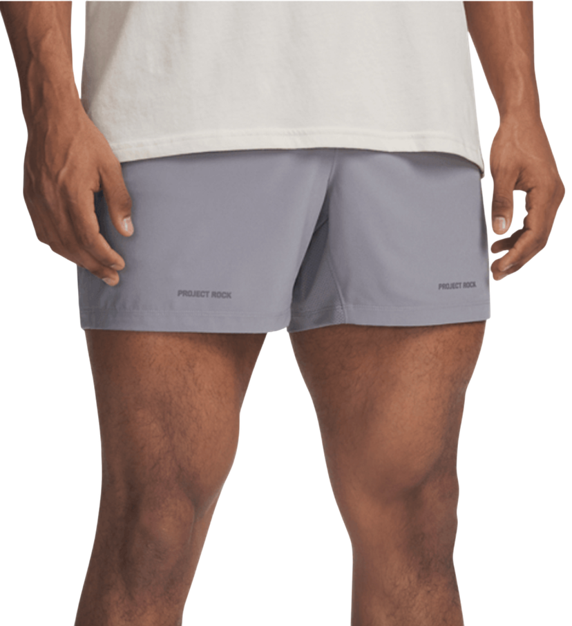 Kratke hlače Under Armour Project Rock Ultimate Training Shorts Siva | 6007178-035