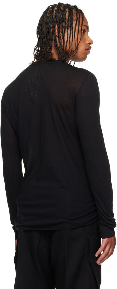 Majica Rick Owens Rick Owens Concordians Basic Long Sleeve T-Shirt Črna | RU02E1252 UC, 2
