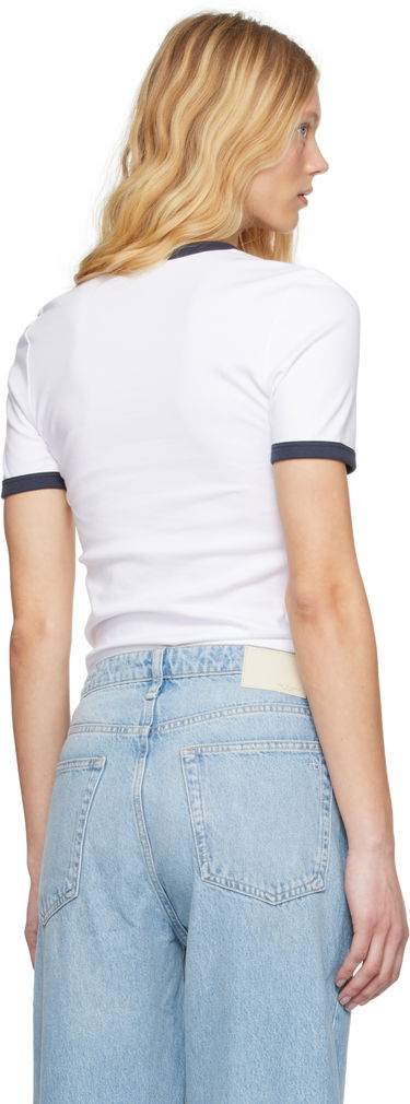 Majica rag & bone Rag & Bone Mia Ringer T-Shirt Bela | WCC25ST026W327, 2