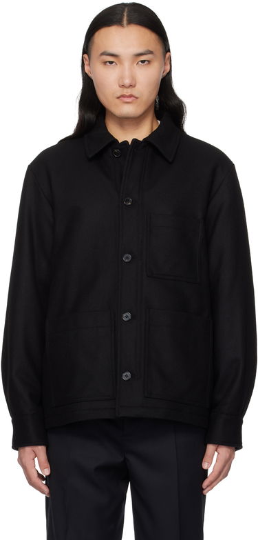 Jakna A.P.C. Wool Chore Jacket Črna | WOAJS-H02713, 0