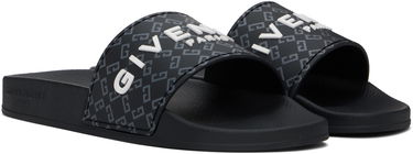 Superge in čevlji Givenchy Monogram Pool Slides Črna | BH301TH1UC001, 3