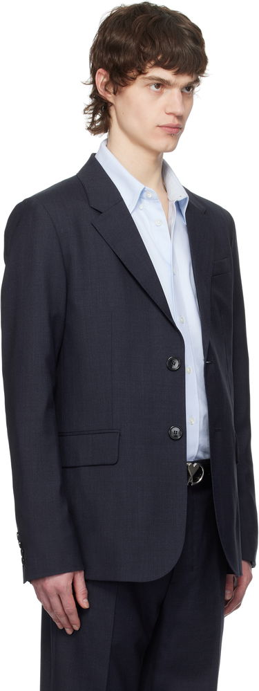 Hlače AMI AMI Paris Two Buttons Wool Blazer Mornarica | HBV008.WV0043, 1