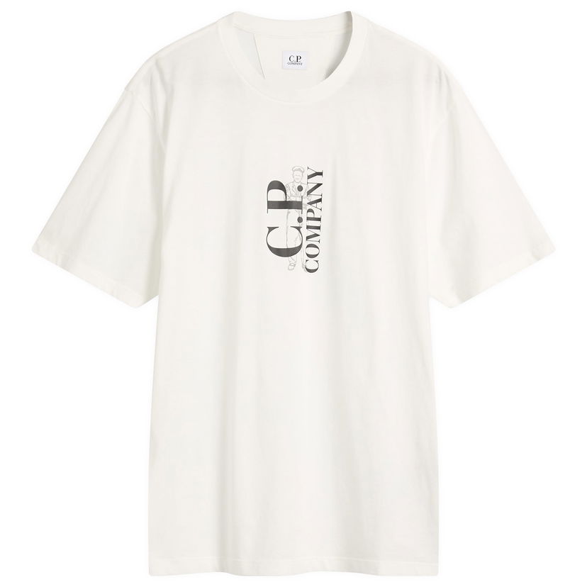 Majica C.P. Company Sailor T-Shirt Bela | 19CMTS091A-005100W-103