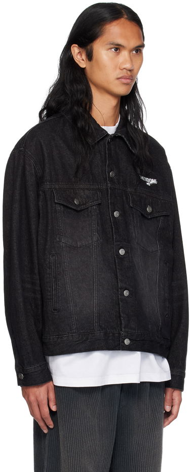Jakna We11done We11done 1506 Trucker Denim Jacket Črna | WD-DJ1-23-913-U-BK, 1