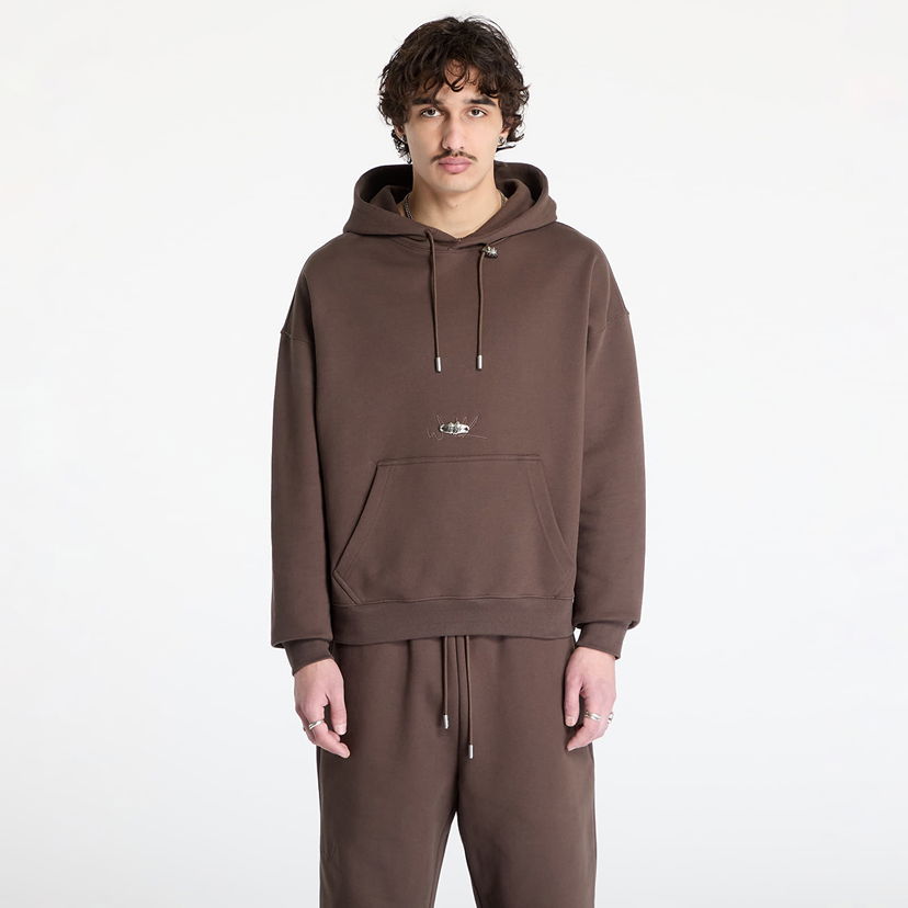 Pulover Footshop Everyday Hoodie Rjava | FTSHP_433