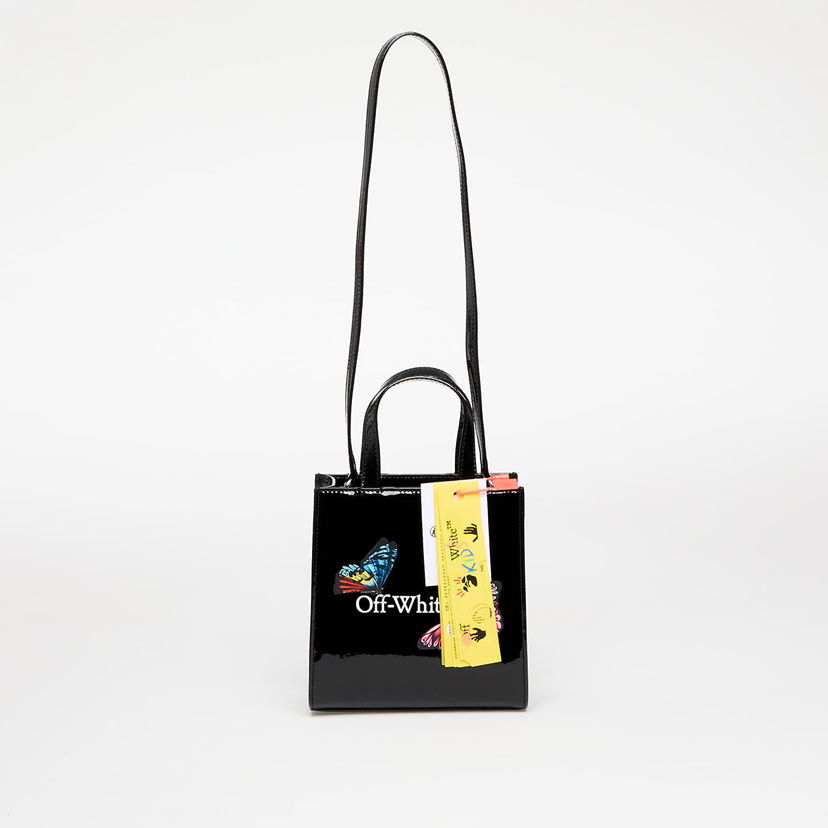 Tote bag Off-White Off-White Kids Arrow Butterfly Mini Bag Črna | OGNA002S25FAB0021001