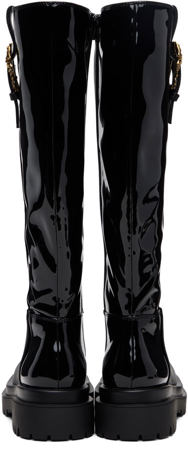 Superge in čevlji Versace Versace Jeans Couture Tall Boots Črna | E79VA3S65_E71570, 1