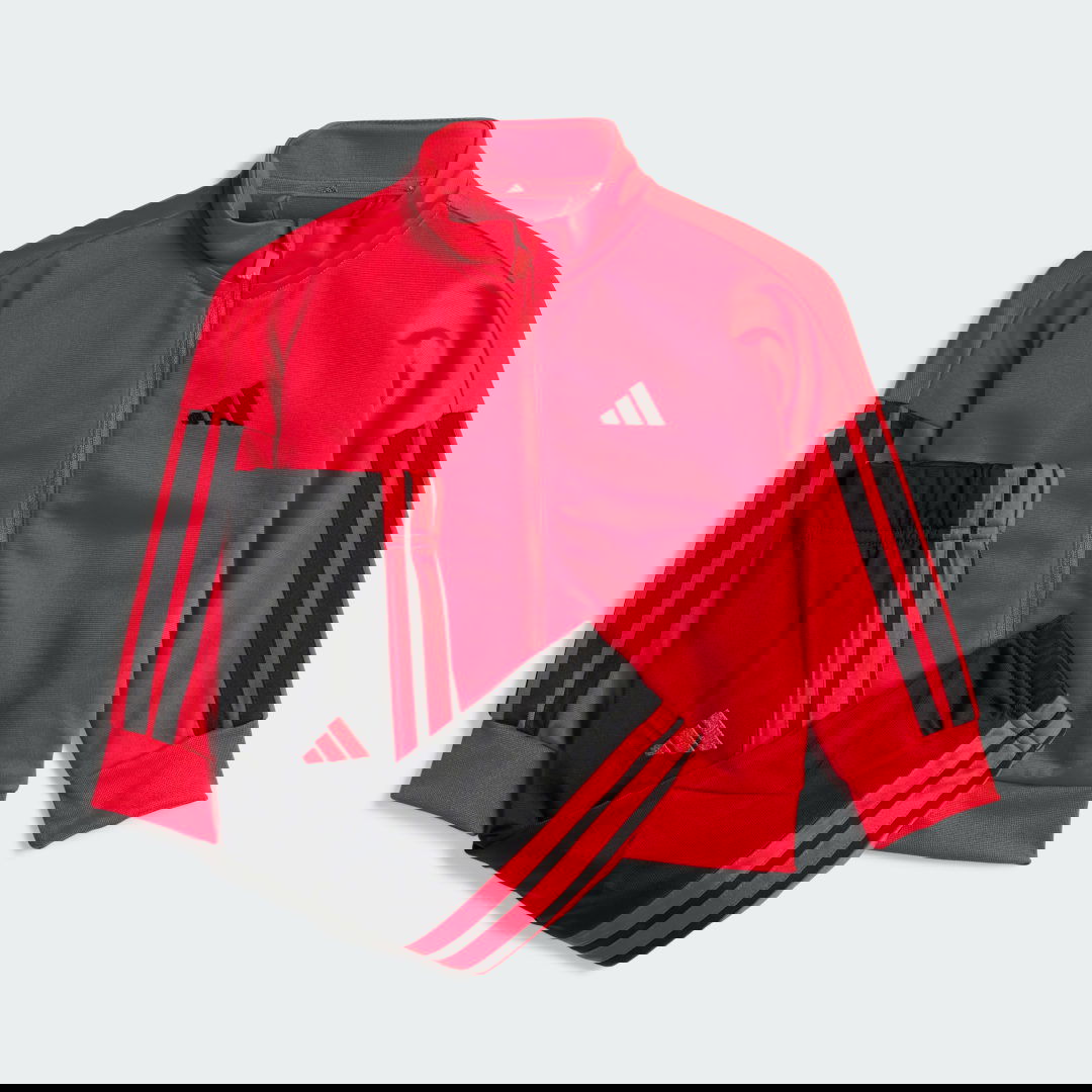 Trenirka adidas Performance Essentials CLIMACOOL Track Suit Rdeča | JF3688, 0