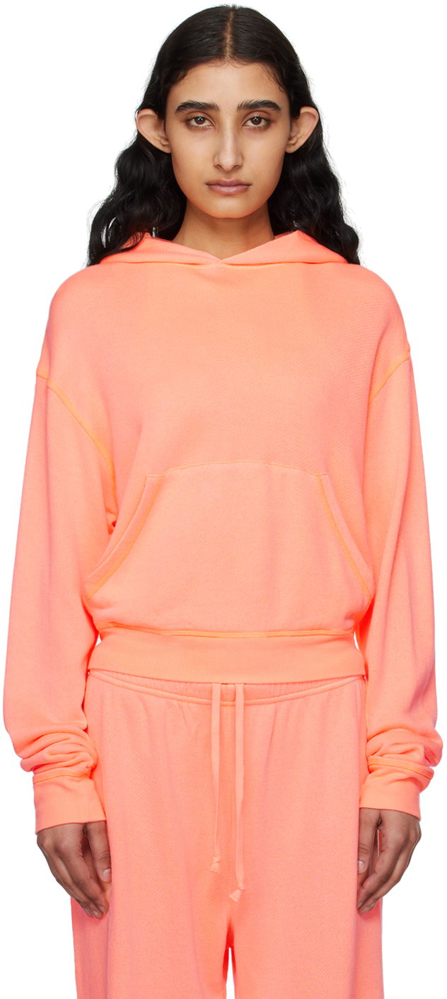 Pulover SKIMS SKIMS Modal French Terry Classic Hoodie Oranžna | TP-PLO-5539W