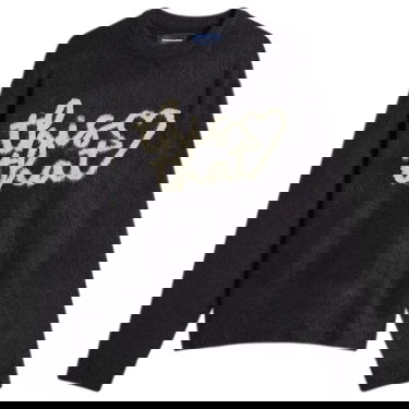 Pleteni pulover thisisneverthat Heart Logo Knit Jumper Črna | TN253KKNPK10-DNV, 0