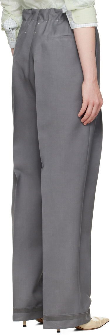 Hlače Maison Margiela Maison Margiela Mohair Trousers Siva | S51KA0572 M35301, 2
