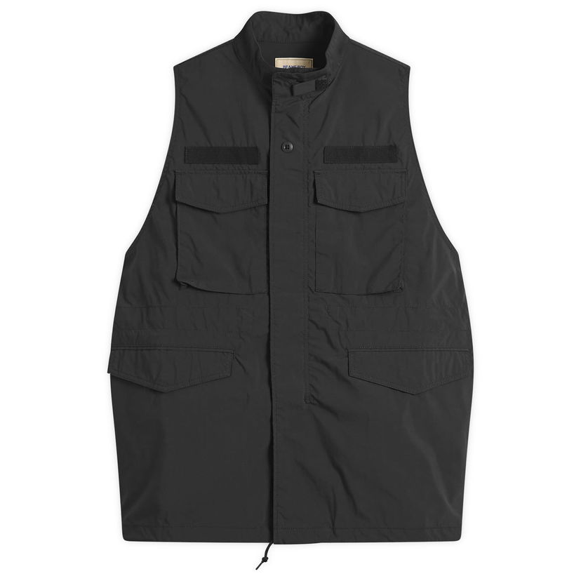 Telovnik BEAMS Beams Boy Multi-Pocket Fatigue Vest Črna | 1306-0232-120-19