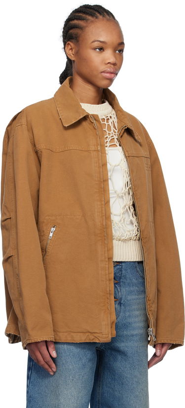 Jakna Maison Margiela MM6 Maison Margiela Canvas Jacket Rjava | SH0AM0048 M35249, 1