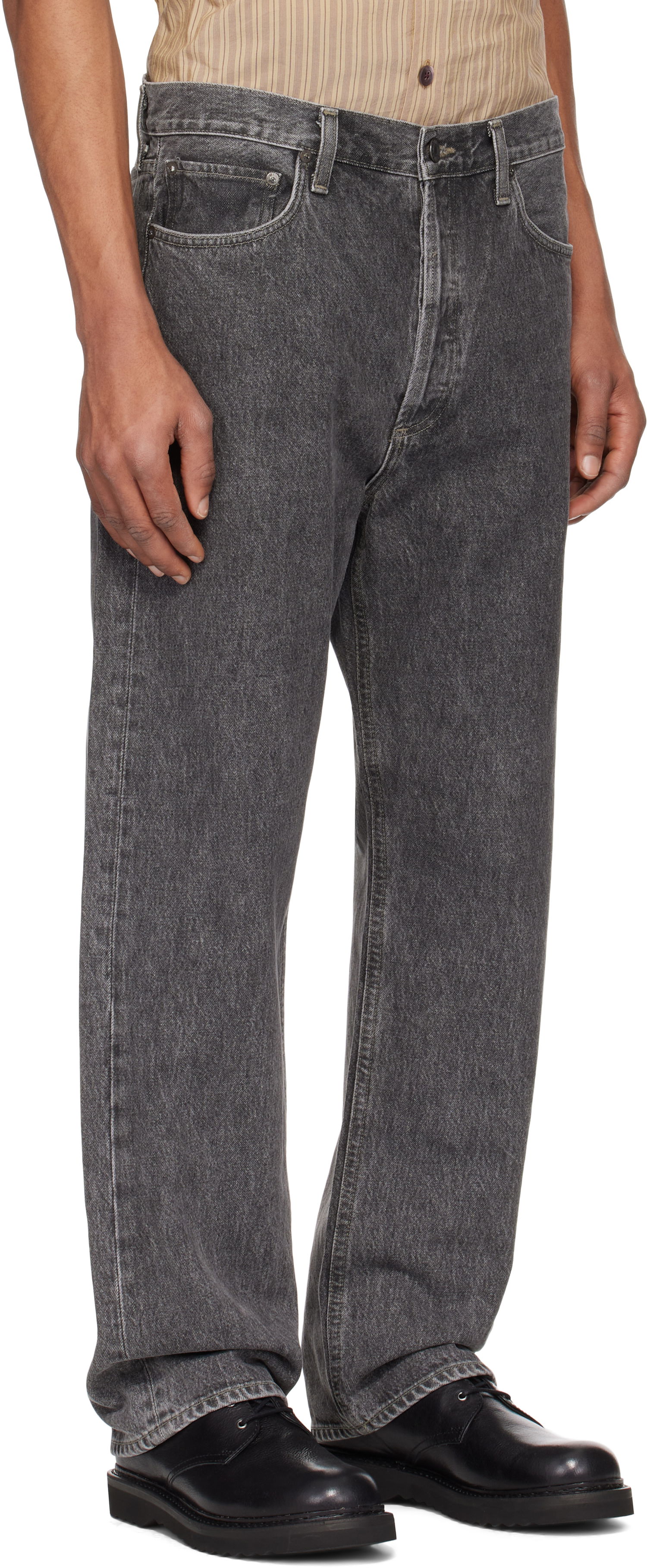 Kavbojke AGOLDE AGOLDE 90's Loose Fit Jeans Siva | A642-1346, 1