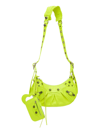 Torba za čez ramo Balenciaga XS 'Le Cagole' Shoulder Bag Rumena | 671309 1VGUY
